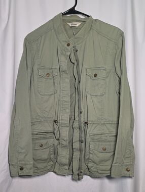 L.L. Bean Light Sage Green Military Field Jacket